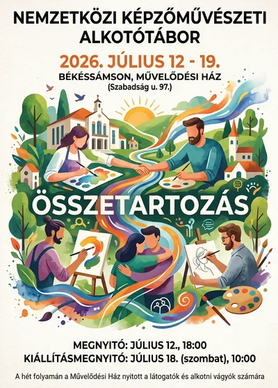 Plakát – Nemzetközi Képzőművészeti Alkotótábor